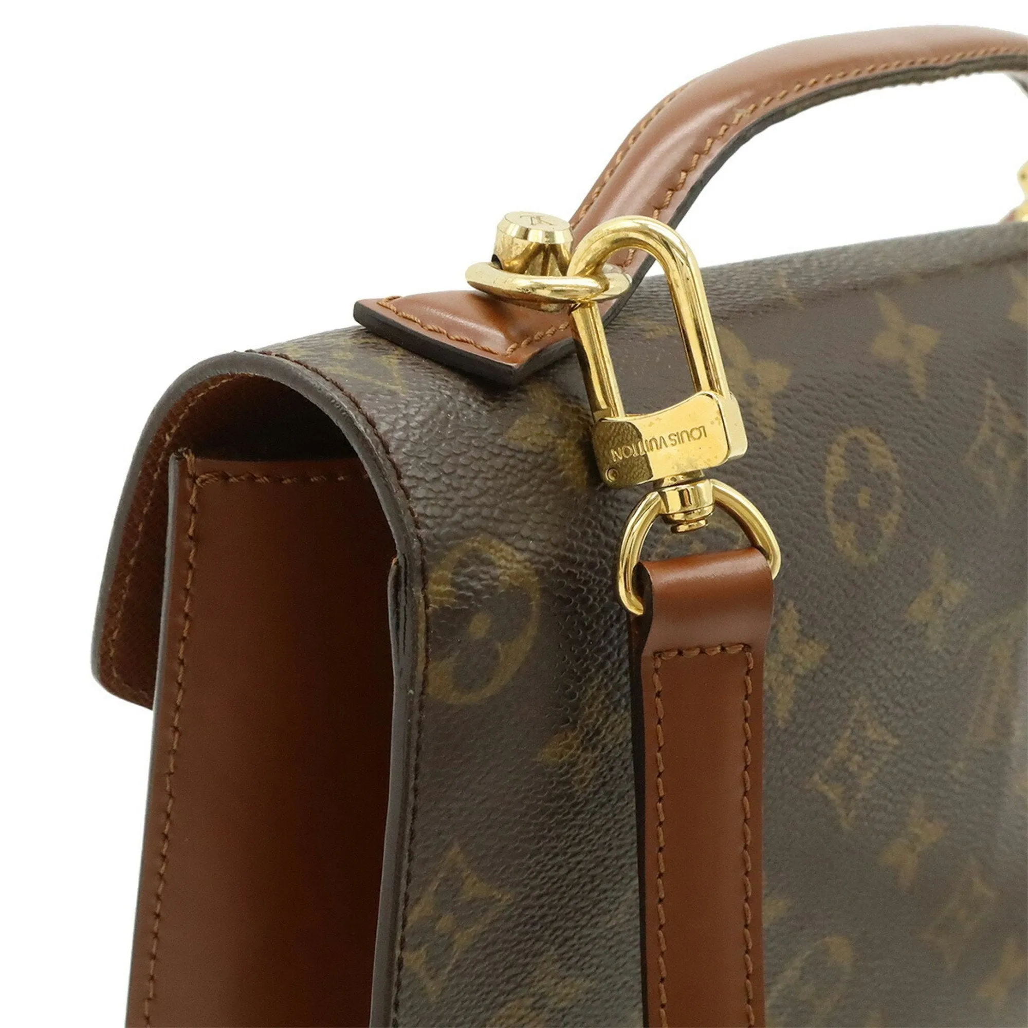 Louis Vuitton Monogram Monogram Clutch Bag Handbag Shoulder Bag (Pre-Owned)
