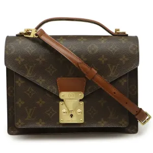 Louis Vuitton Monogram Monogram Clutch Bag Handbag Shoulder Bag (Pre-Owned)