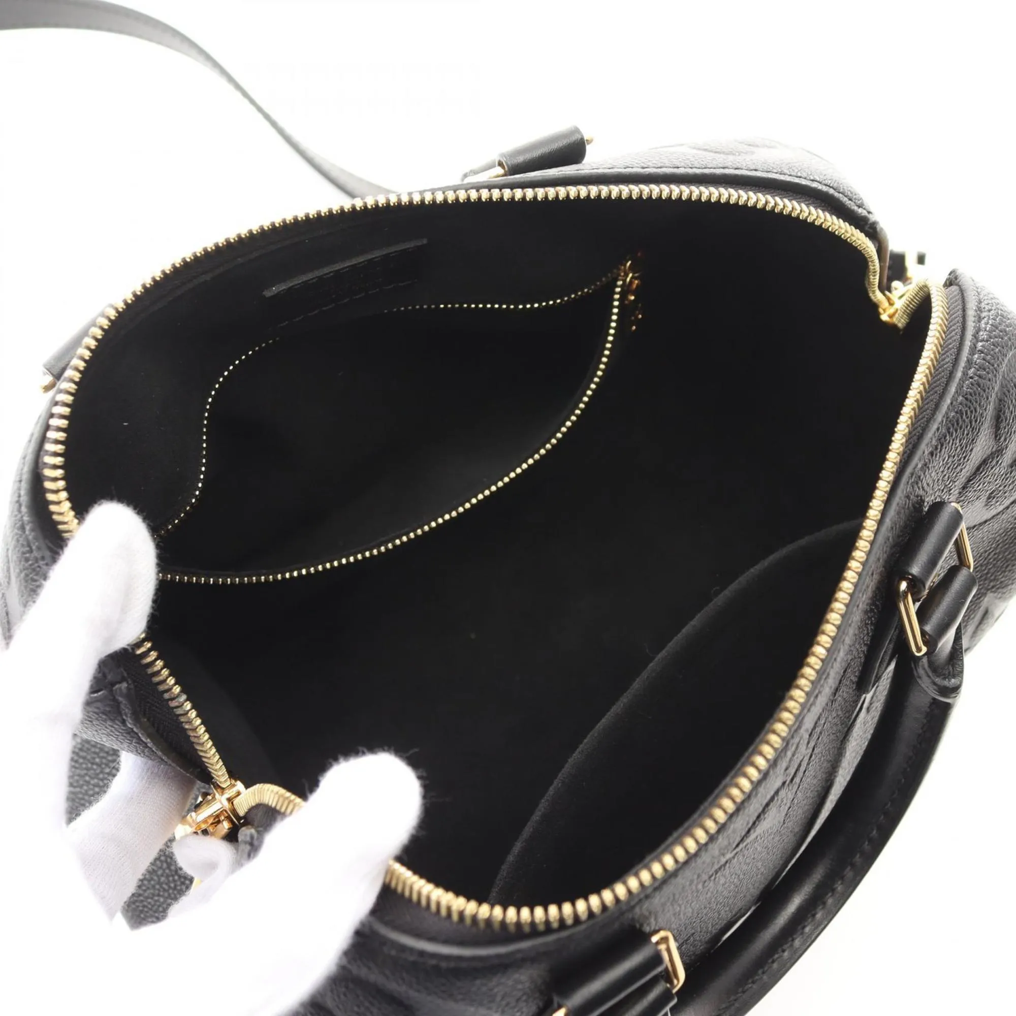 Louis Vuitton Monogram Monogram Empreinte Leather Handbag (Pre-Owned)