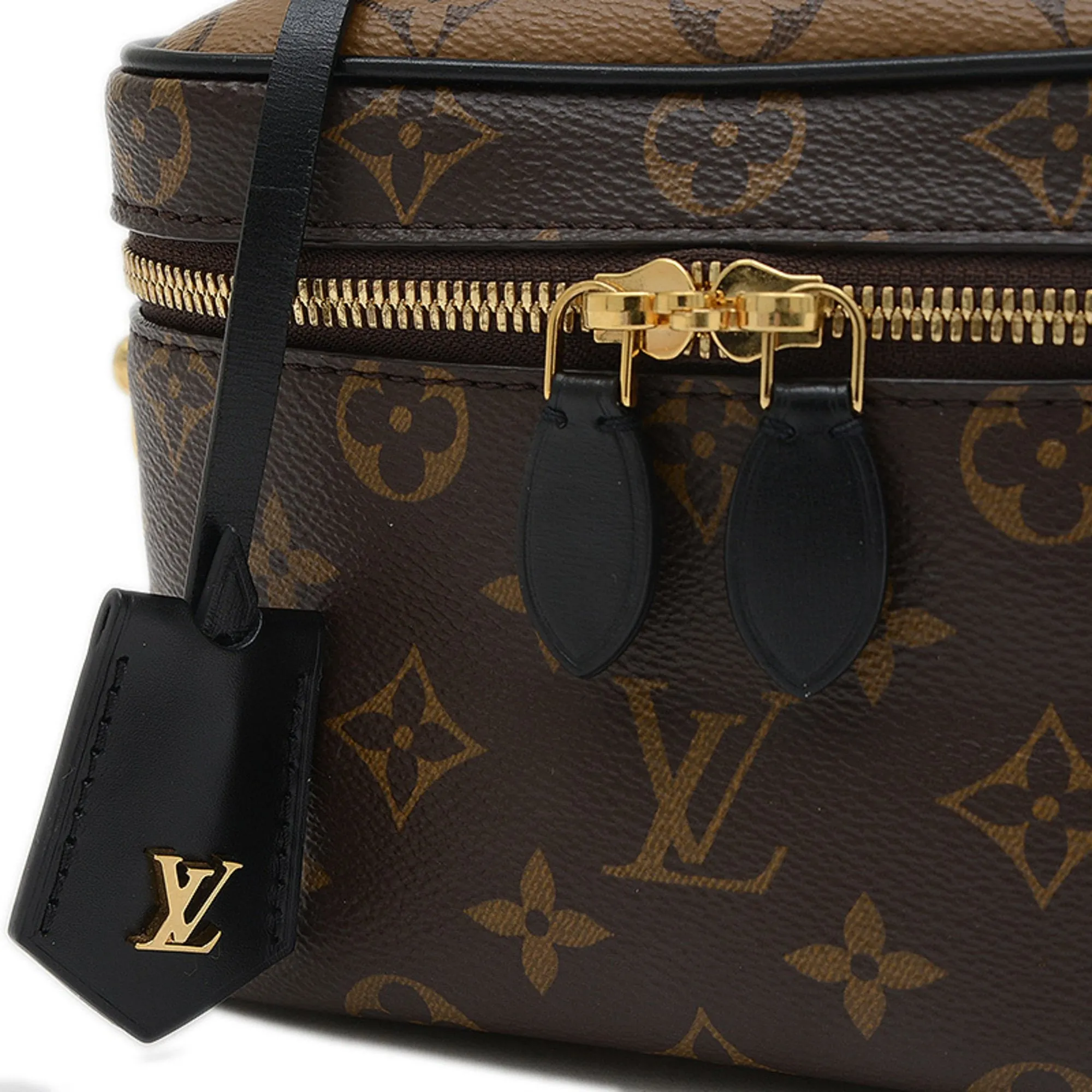 Louis Vuitton Monogram Reverse Handbag Vanity Bag (Pre-Owned)