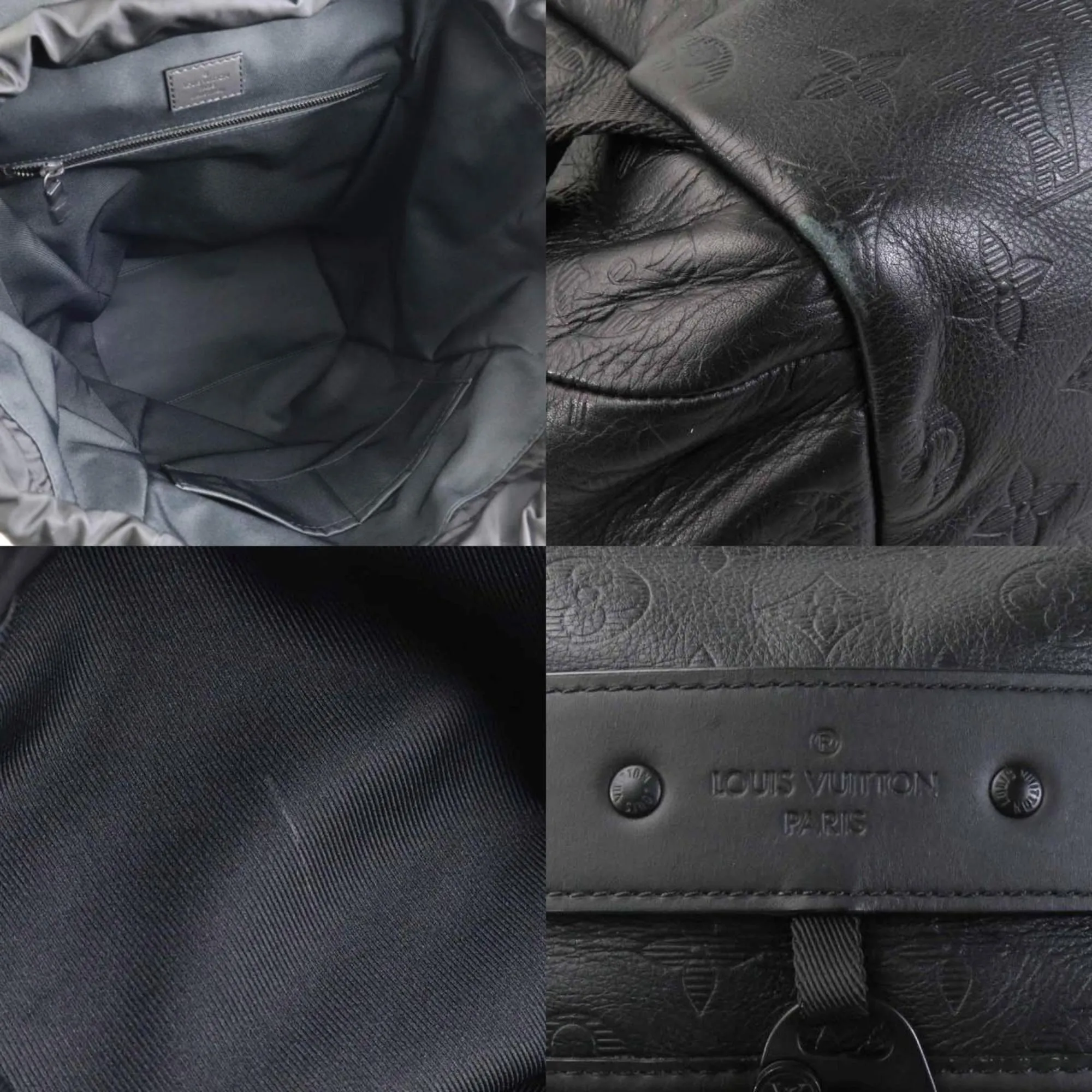 Louis Vuitton Monogram Shadow Backpack (Pre-Owned)