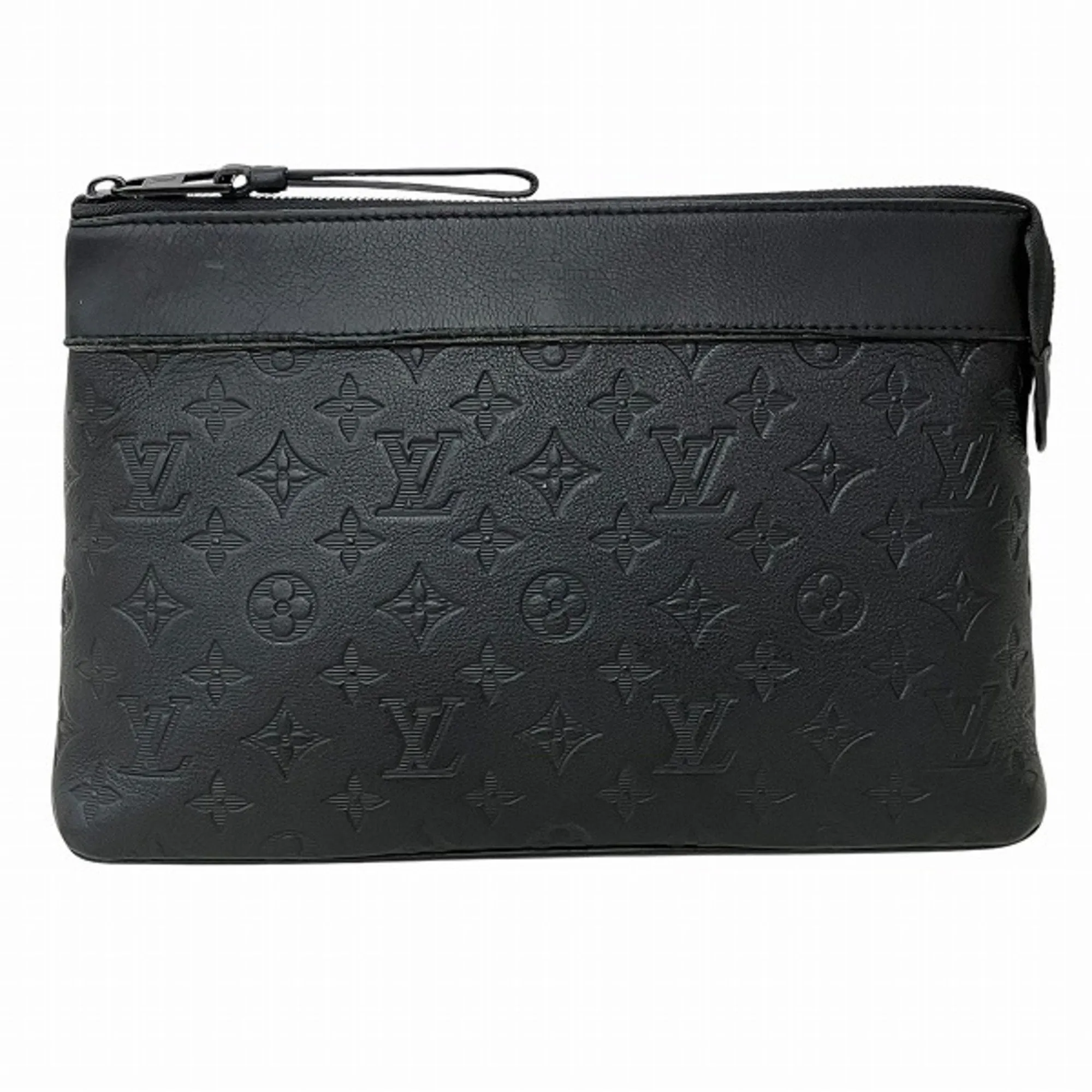 Louis Vuitton Monogram Shadow Clutch Bag (Pre-Owned)