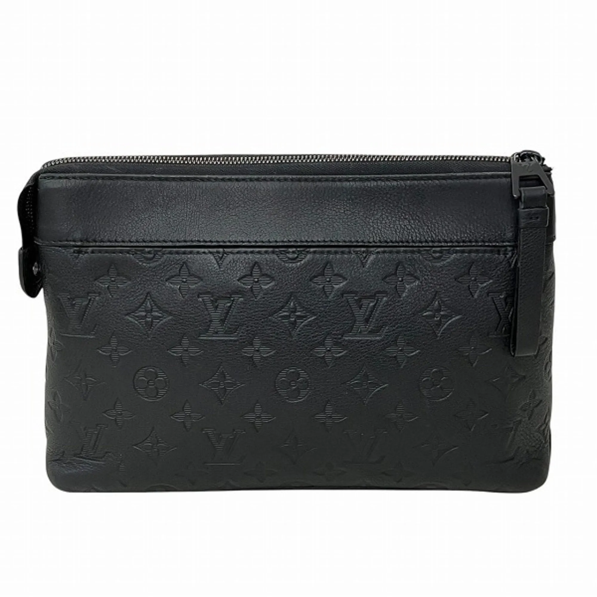 Louis Vuitton Monogram Shadow Clutch Bag (Pre-Owned)
