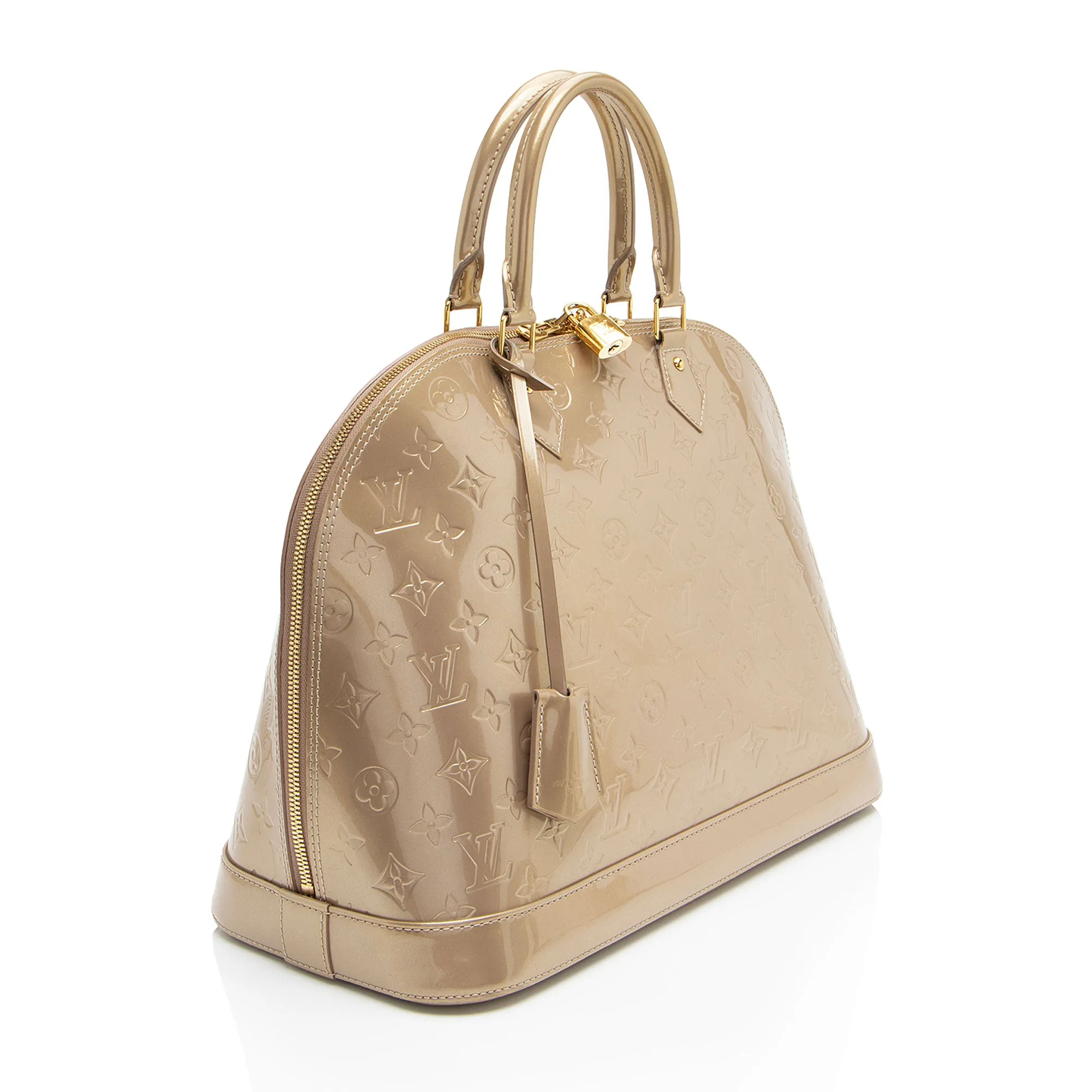 Louis Vuitton Monogram Vernis Alma GM Satchel