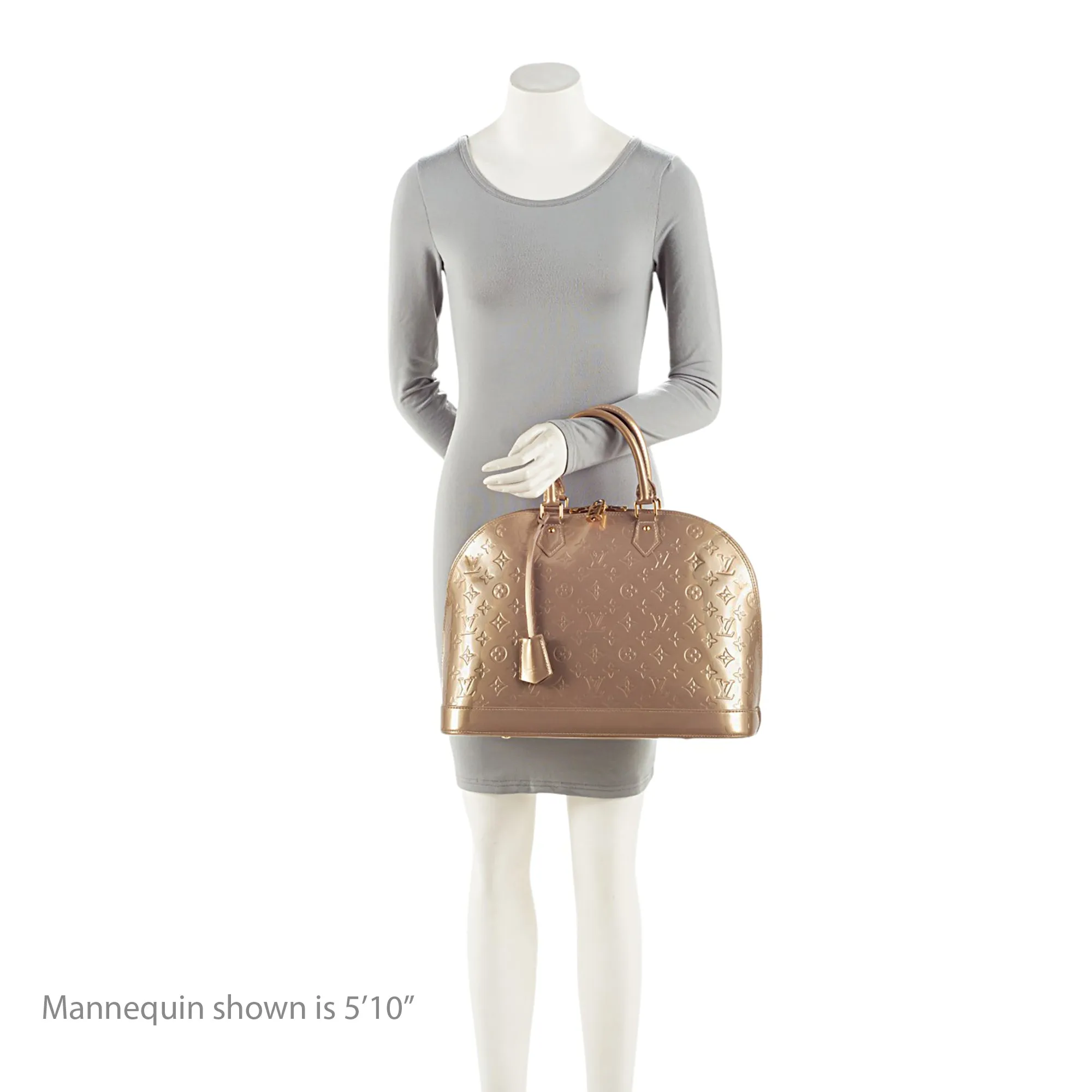 Louis Vuitton Monogram Vernis Alma GM Satchel