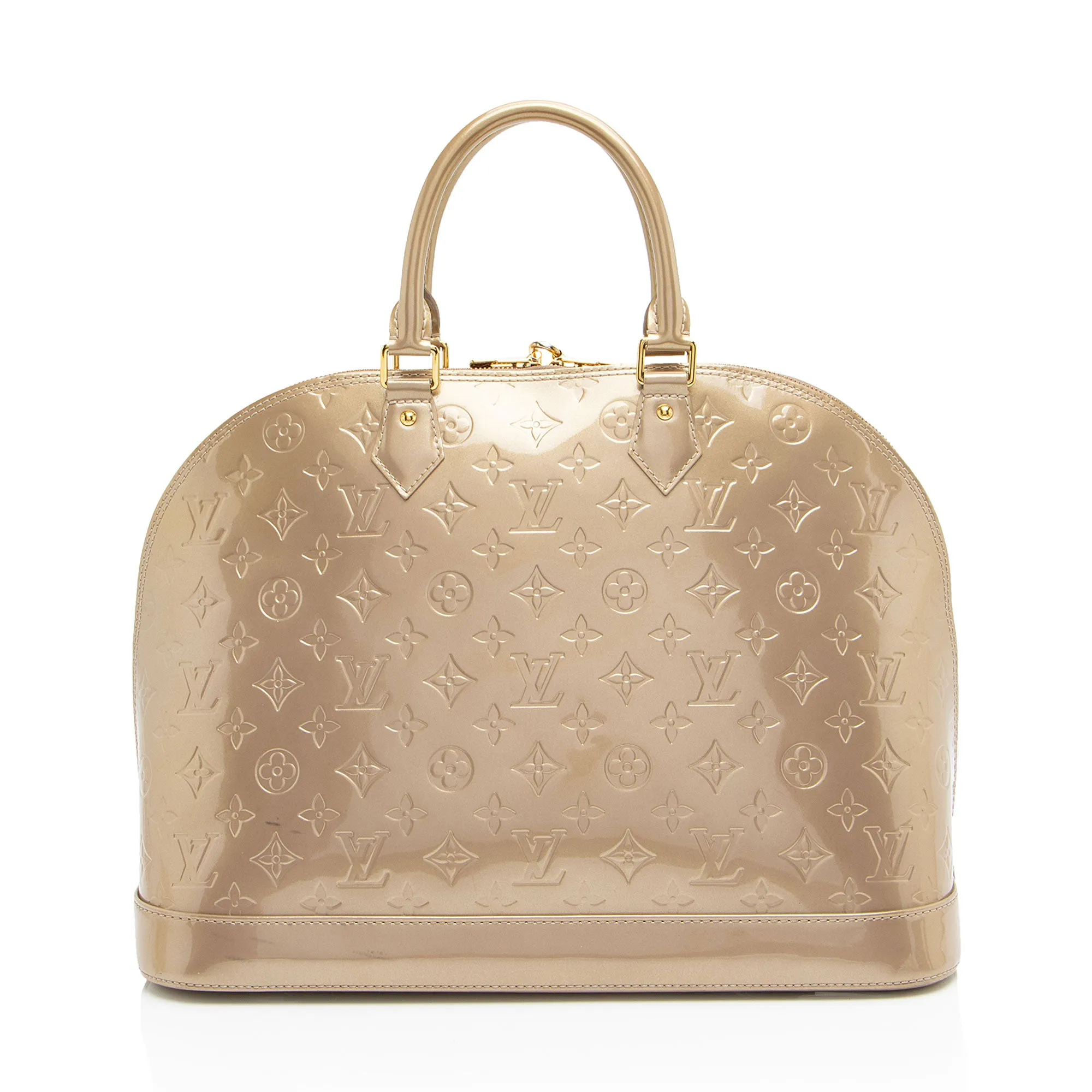 Louis Vuitton Monogram Vernis Alma GM Satchel
