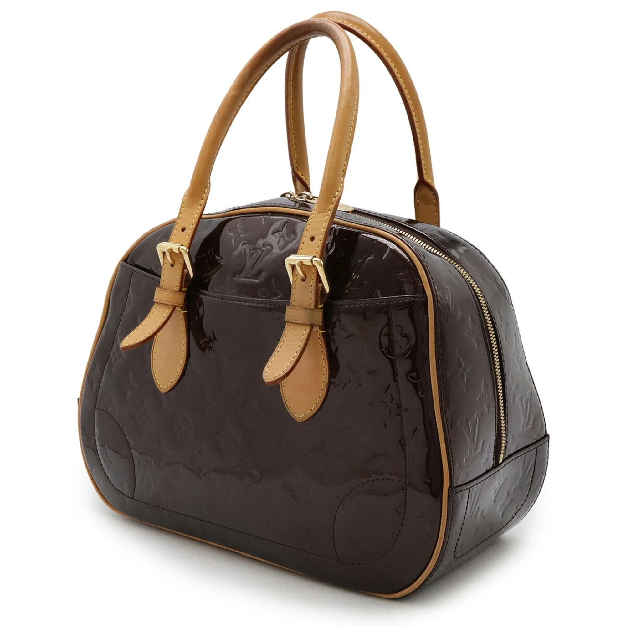 Louis Vuitton Monogram Vernis Handbag Tote Bag (Pre-Owned)