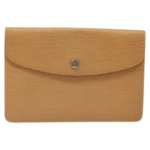 Louis Vuitton Montaigne Leather Clutch Bag (Pre-Owned)