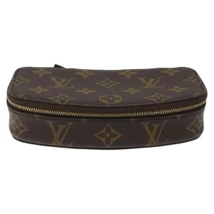 Louis Vuitton Monte Carlo Canvas Clutch Bag (Pre-Owned)
