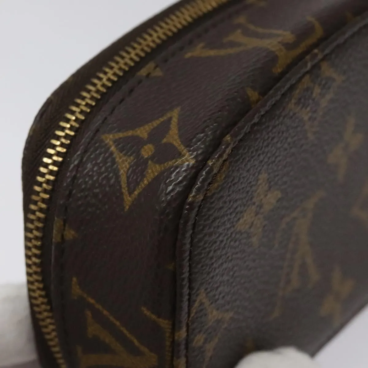 Louis Vuitton Monte Carlo Canvas Clutch Bag (Pre-Owned)