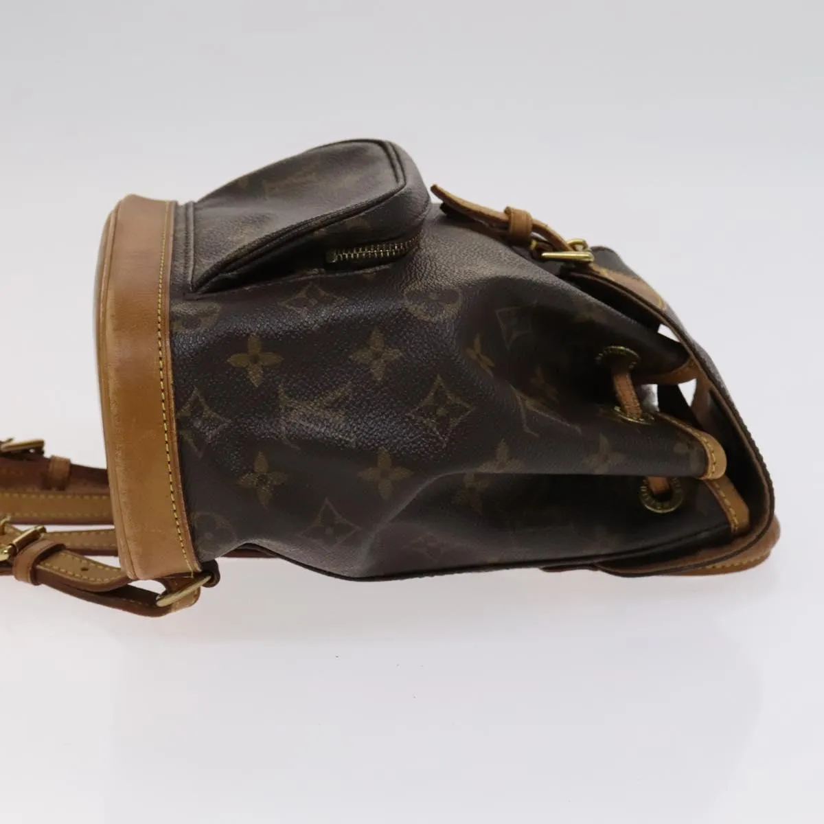 Louis Vuitton Montsouris Canvas Backpack Bag (Pre-Owned)