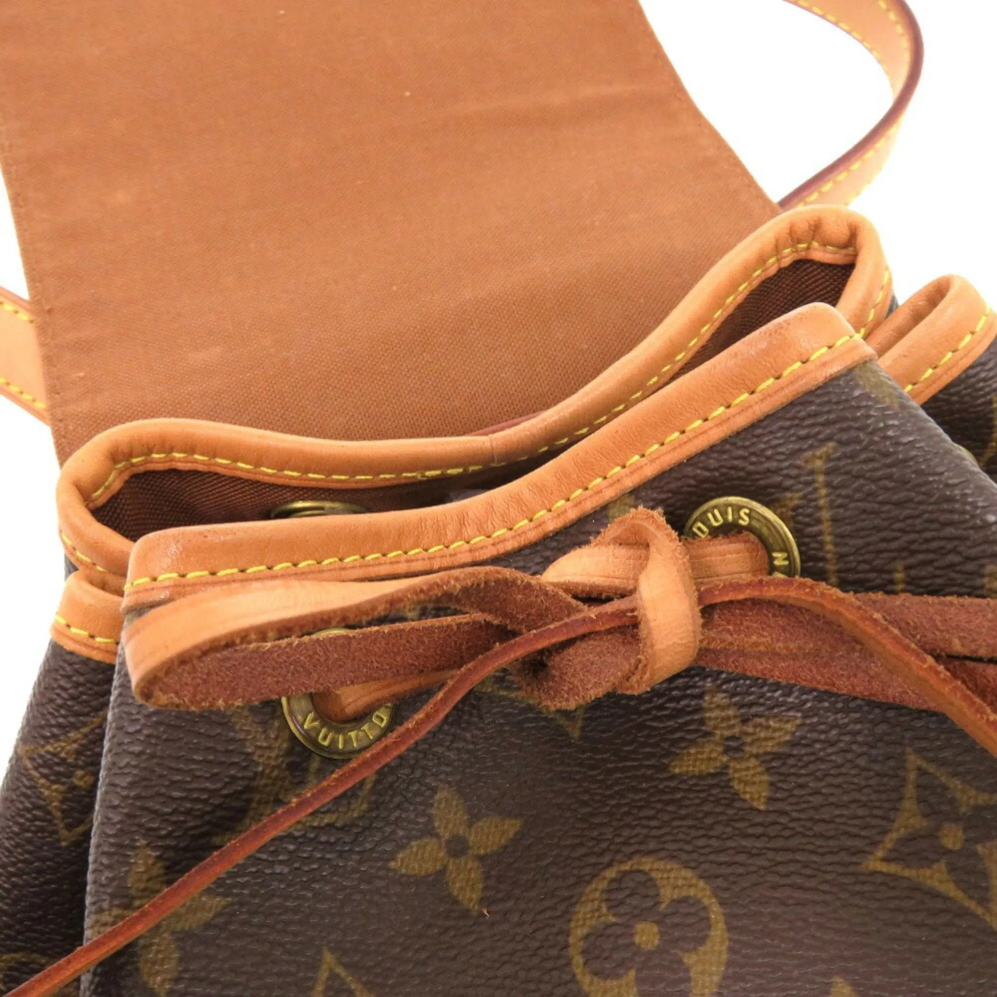 Louis Vuitton Montsouris Mm Canvas Backpack Bag (Pre-Owned)