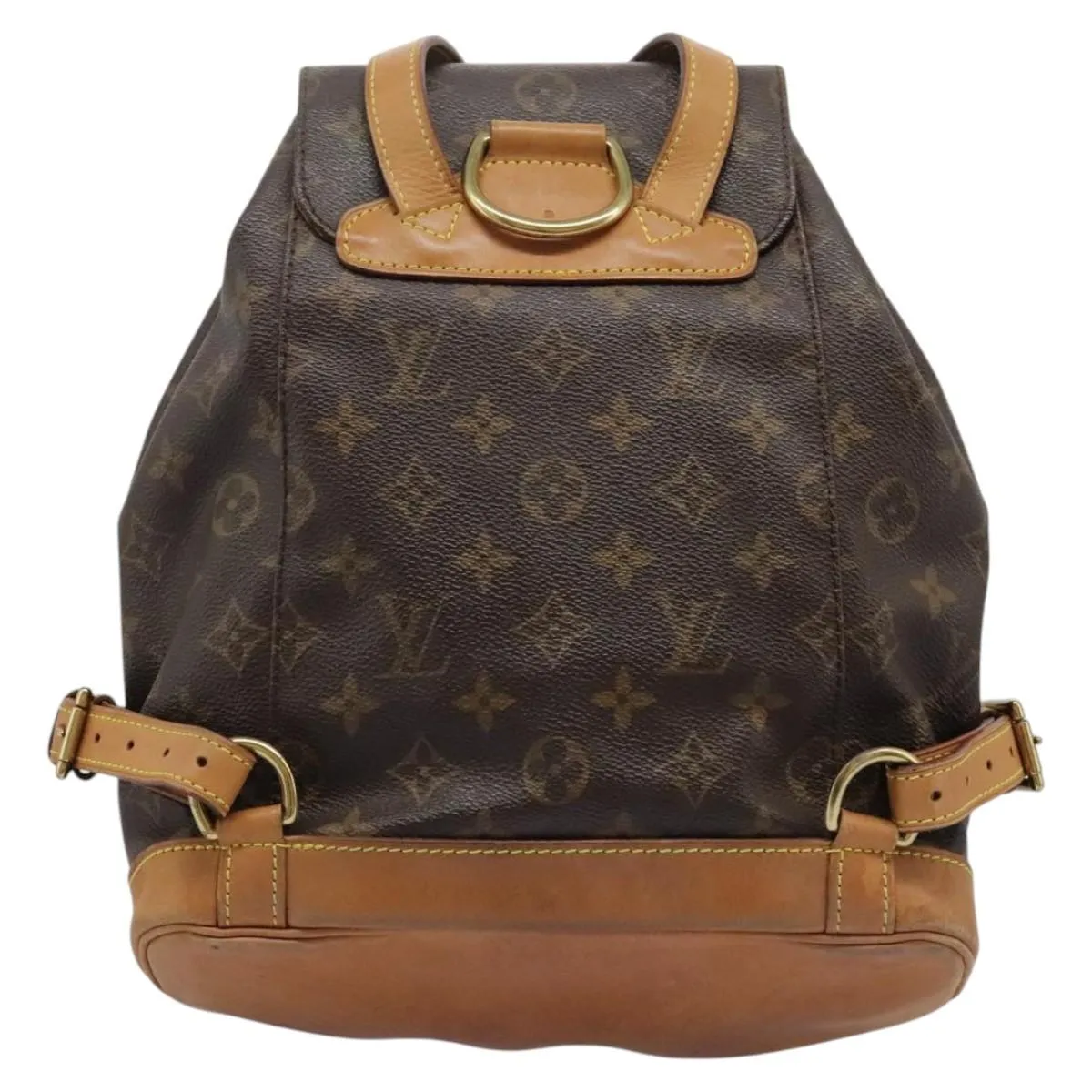 Louis Vuitton Montsouris Mm Canvas Backpack Bag (Pre-Owned)