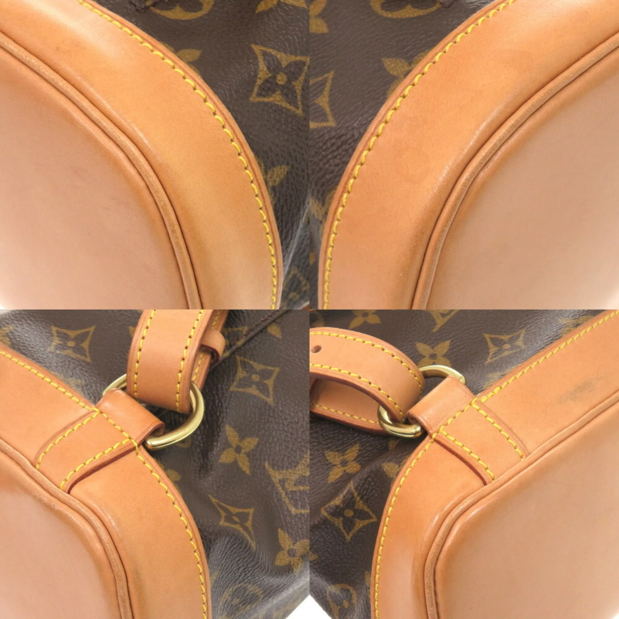 Louis Vuitton Montsouris Mm Canvas Backpack Bag (Pre-Owned)