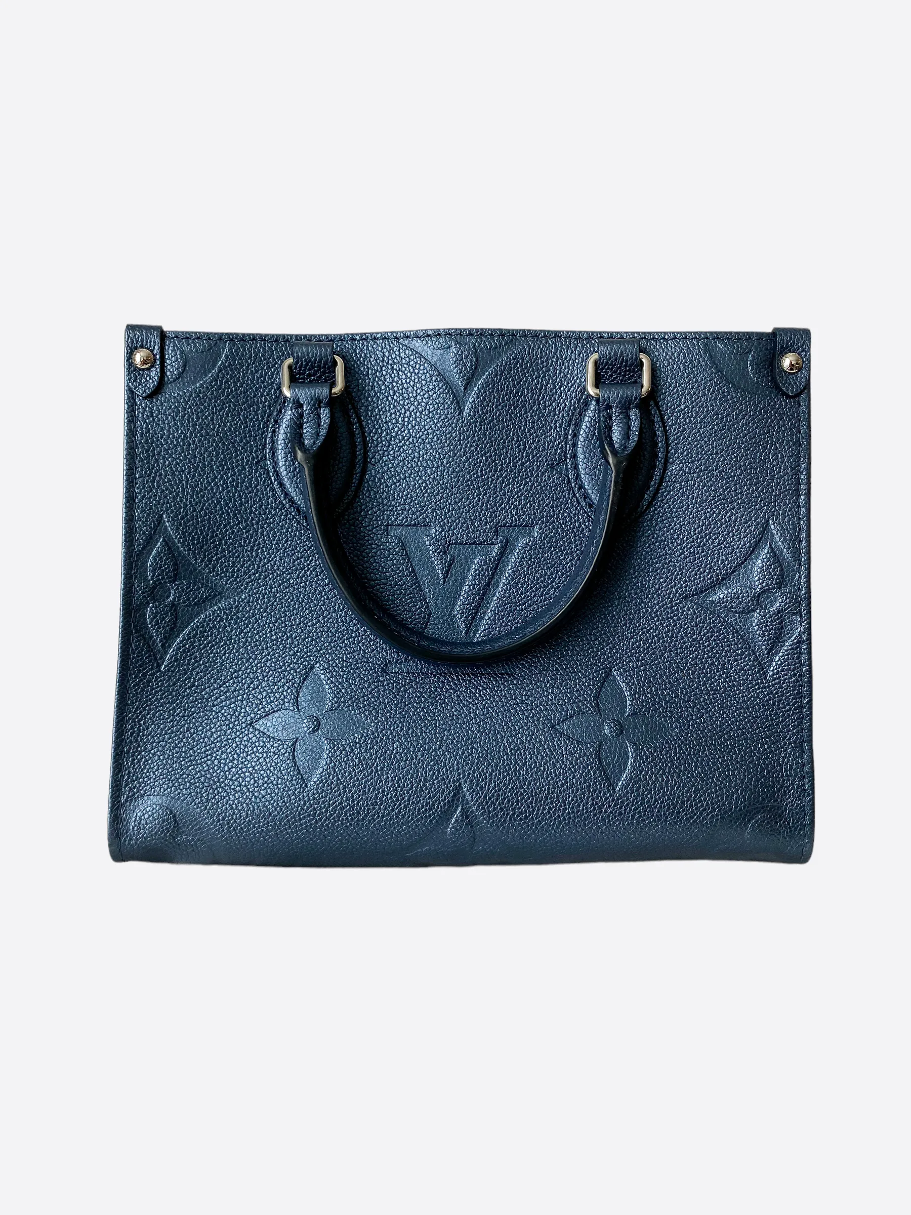 Louis Vuitton Navy Nacre OnTheGo Tote MM