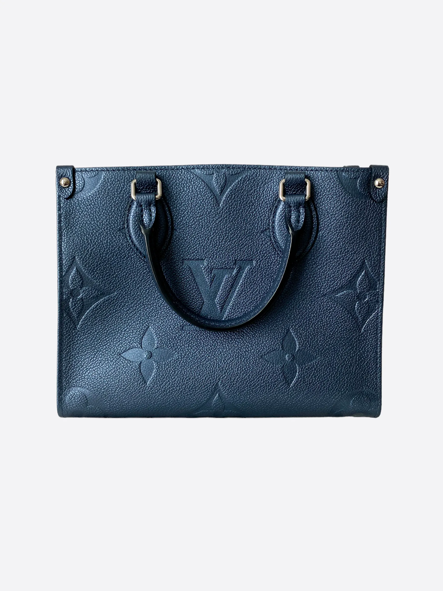Louis Vuitton Navy Nacre OnTheGo Tote MM