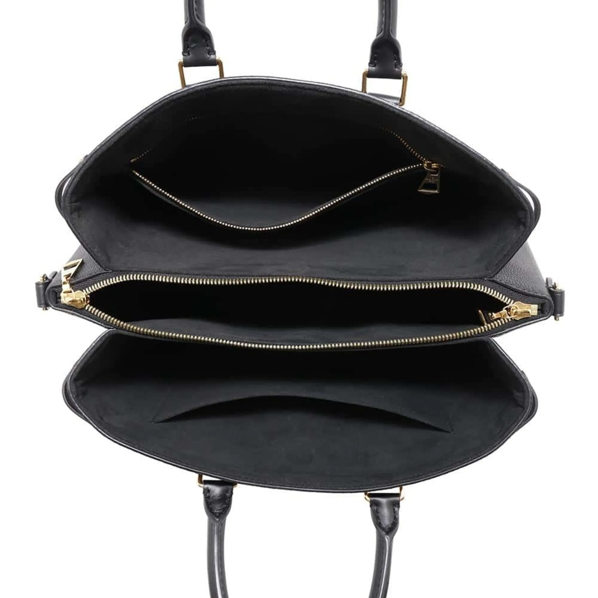 Louis Vuitton Noir Monogram Handbag (Pre-Owned)