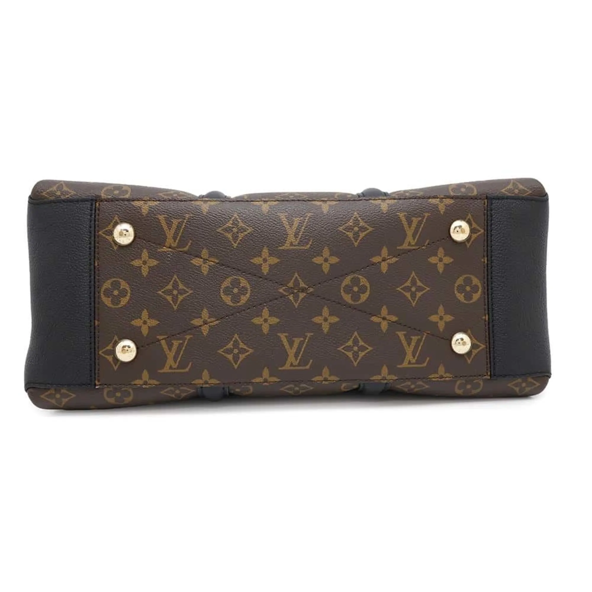 Louis Vuitton Noir Monogram Handbag (Pre-Owned)