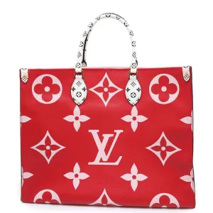 Louis Vuitton On The Go Canvas Tote Bag (Pre-Owned)