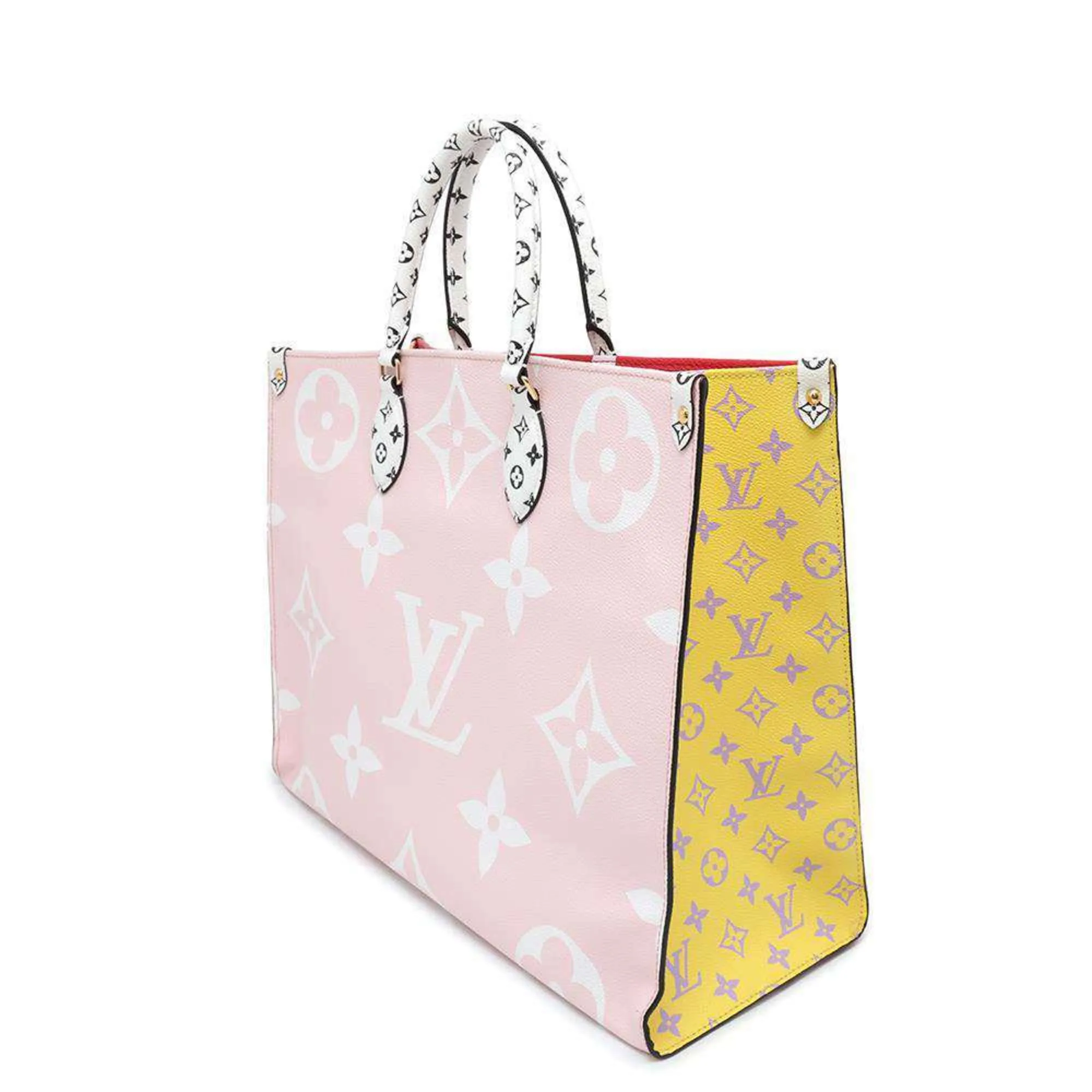 Louis Vuitton On The Go Canvas Tote Bag (Pre-Owned)