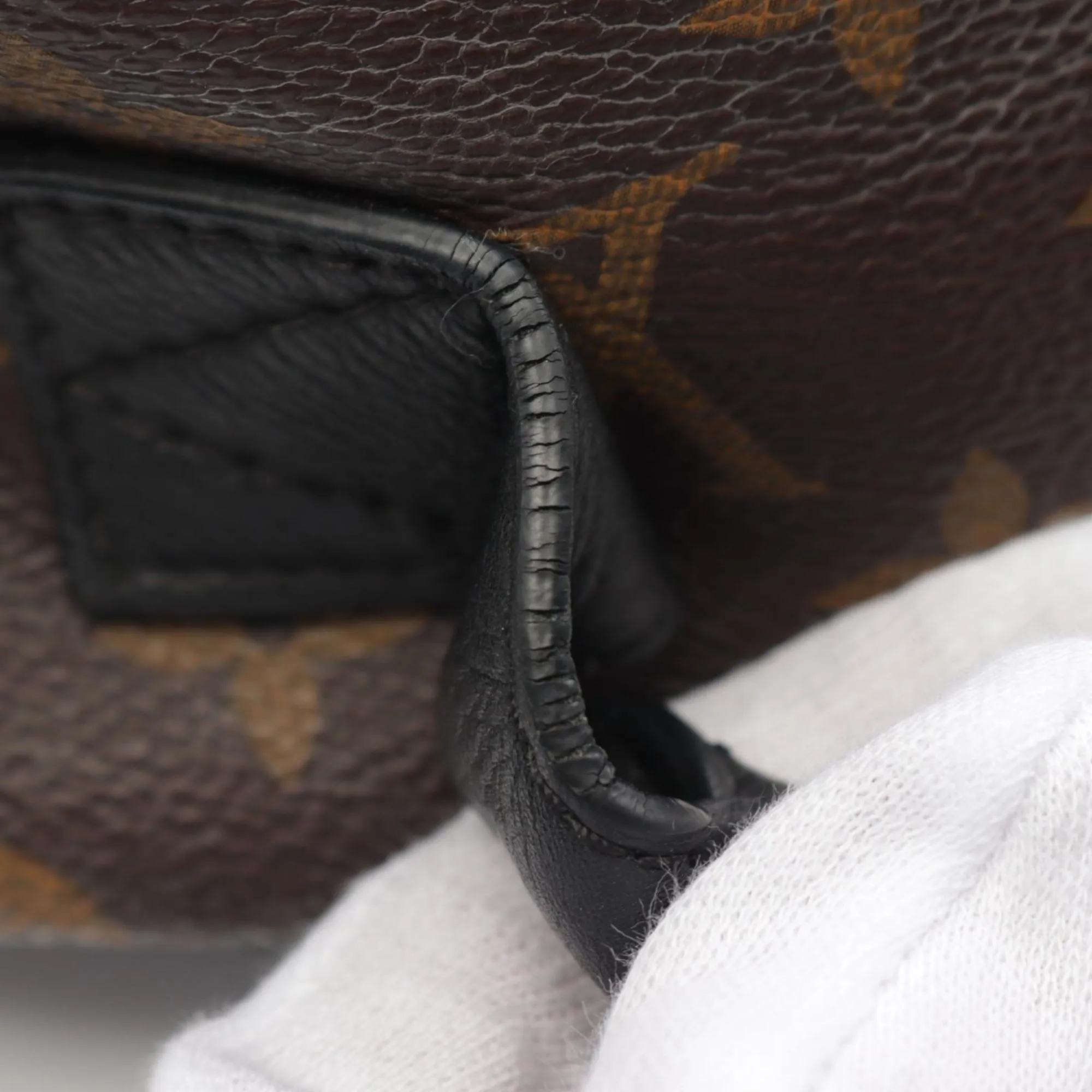 Louis Vuitton Palm Springs Canvas Backpack Bag (Pre-Owned)