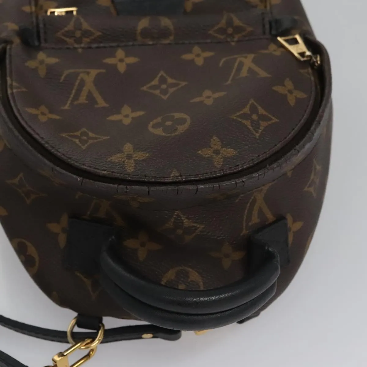 Louis Vuitton Palm Springs Mini Canvas Backpack Bag (Pre-Owned)
