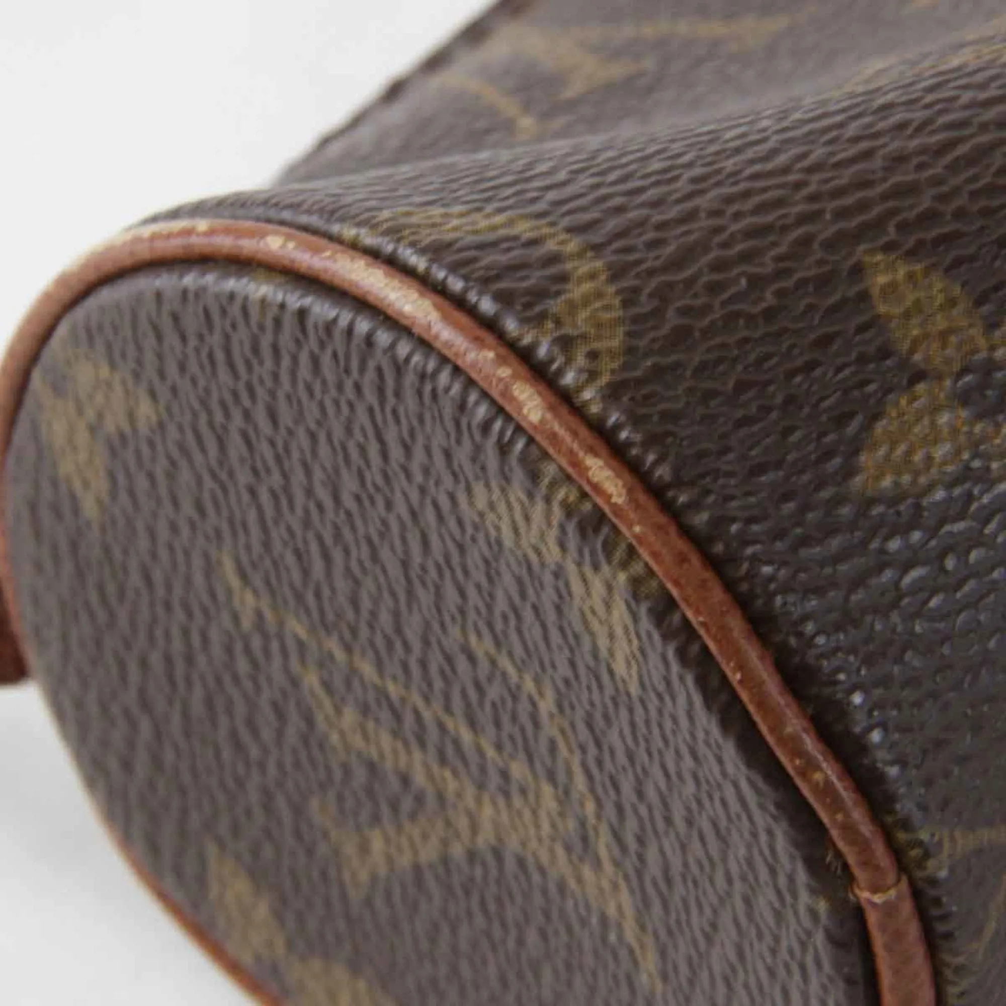 Louis Vuitton Papillon Canvas Clutch Bag (Pre-Owned)