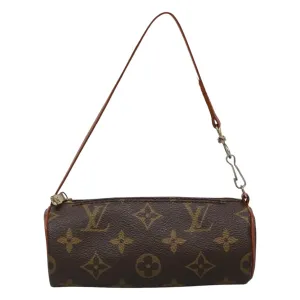 Louis Vuitton Papillon Canvas Clutch Bag (Pre-Owned)