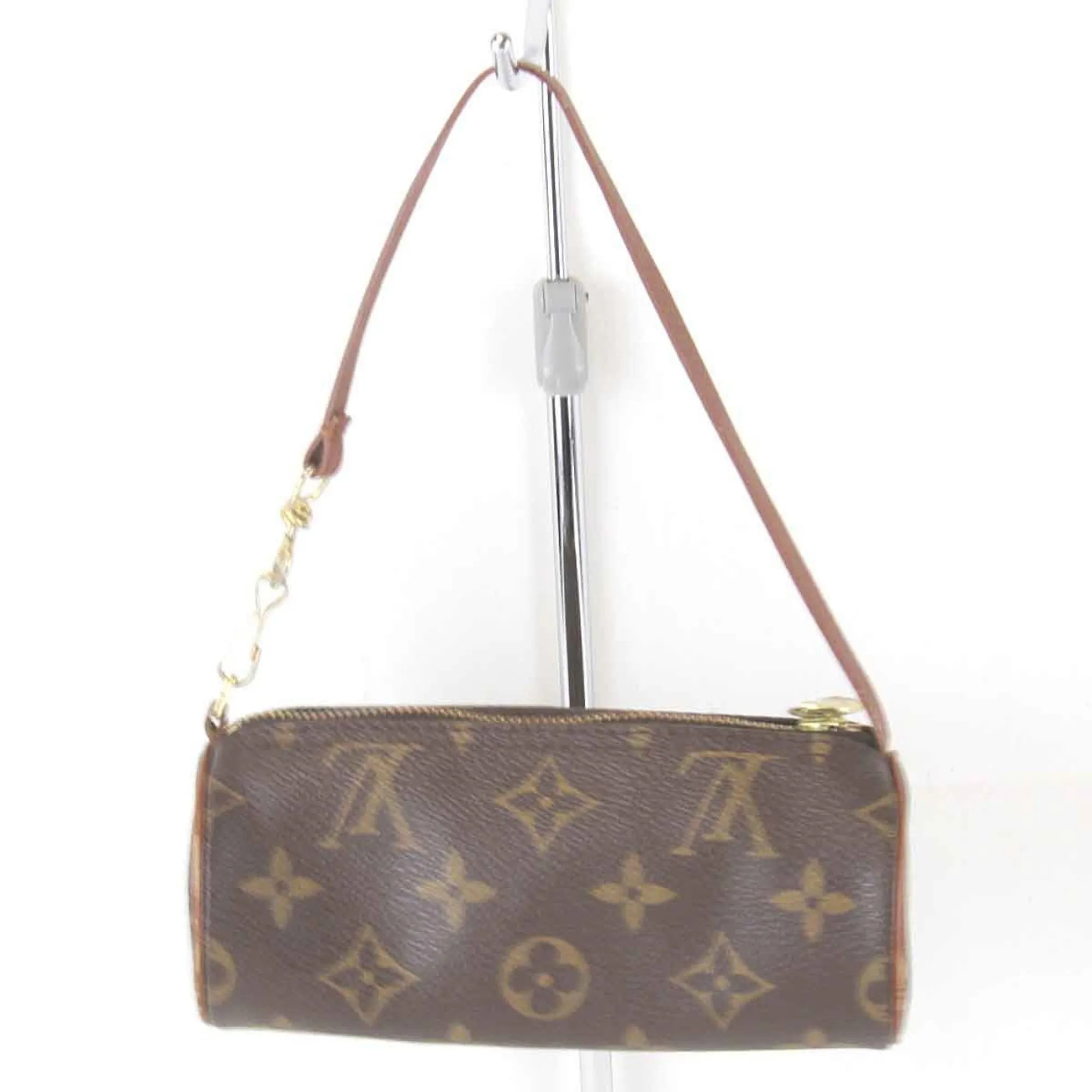 Louis Vuitton Papillon Canvas Clutch Bag (Pre-Owned)