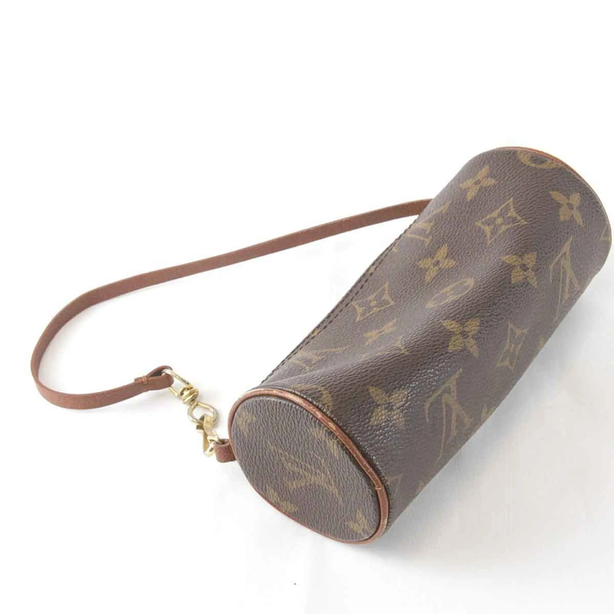 Louis Vuitton Papillon Canvas Clutch Bag (Pre-Owned)