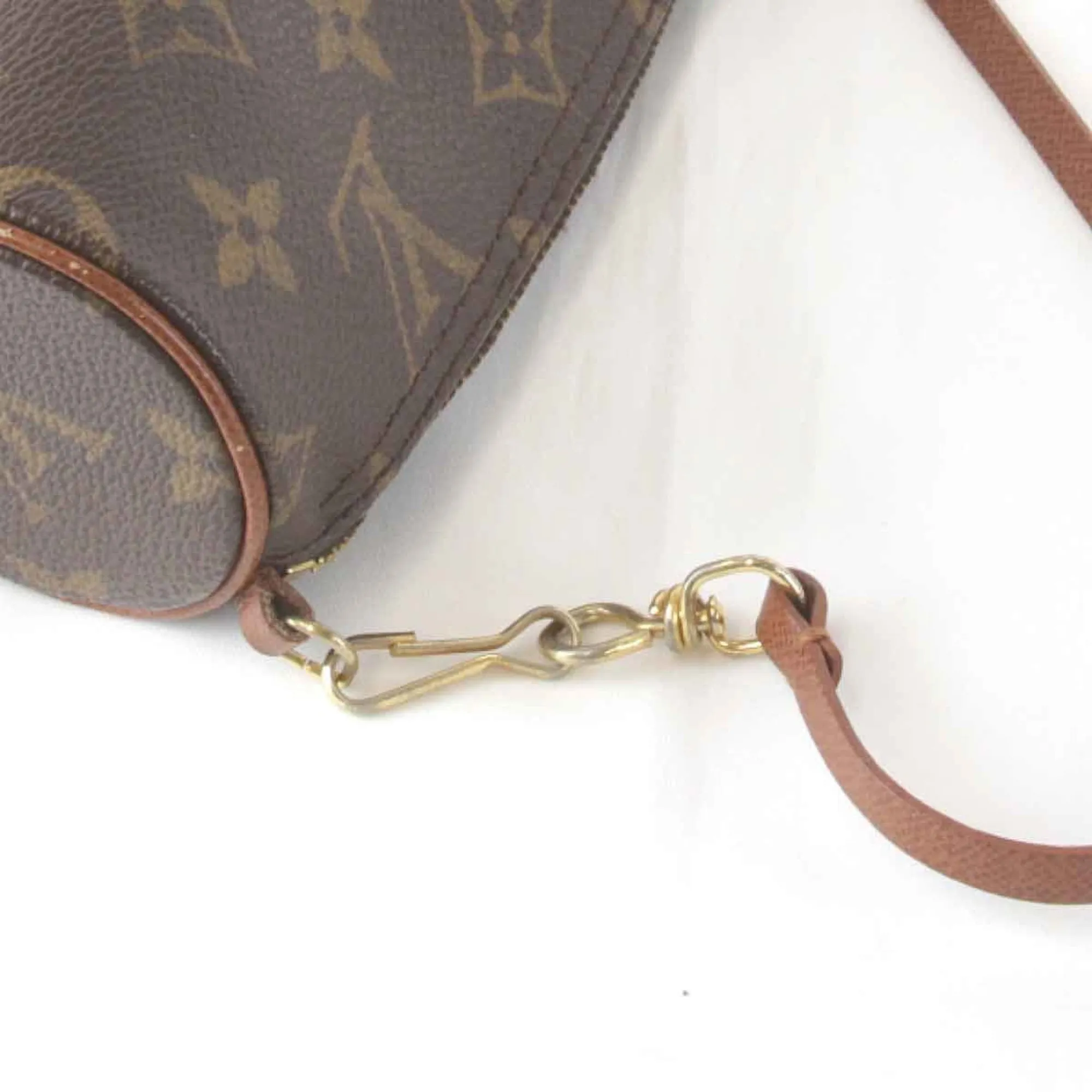 Louis Vuitton Papillon Canvas Clutch Bag (Pre-Owned)