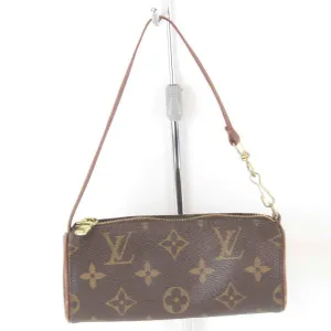 Louis Vuitton Papillon Canvas Clutch Bag (Pre-Owned)