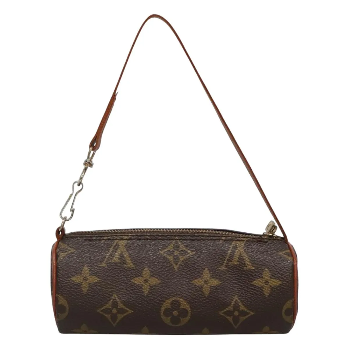 Louis Vuitton Papillon Canvas Clutch Bag (Pre-Owned)