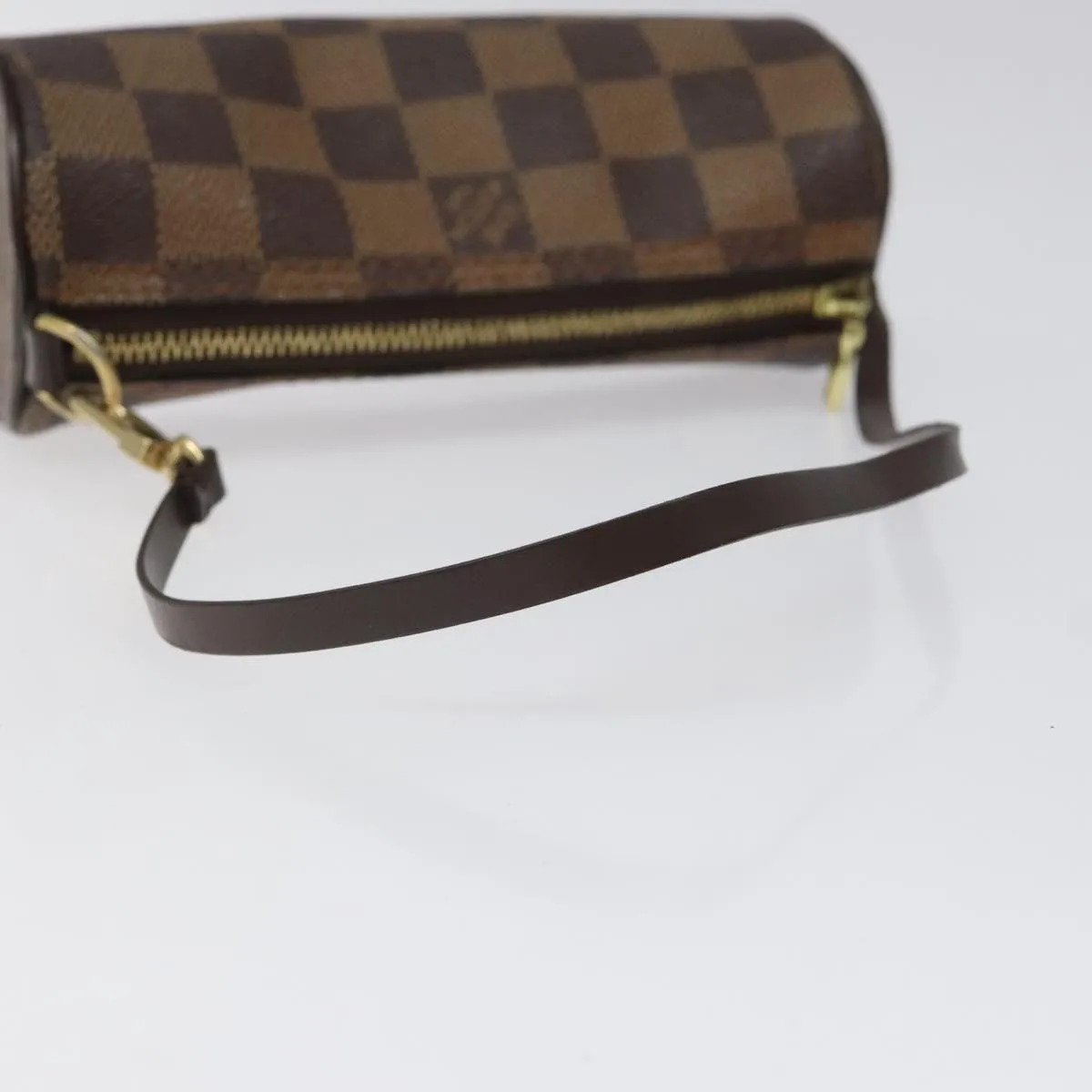 Louis Vuitton Papillon Canvas Clutch Bag (Pre-Owned)