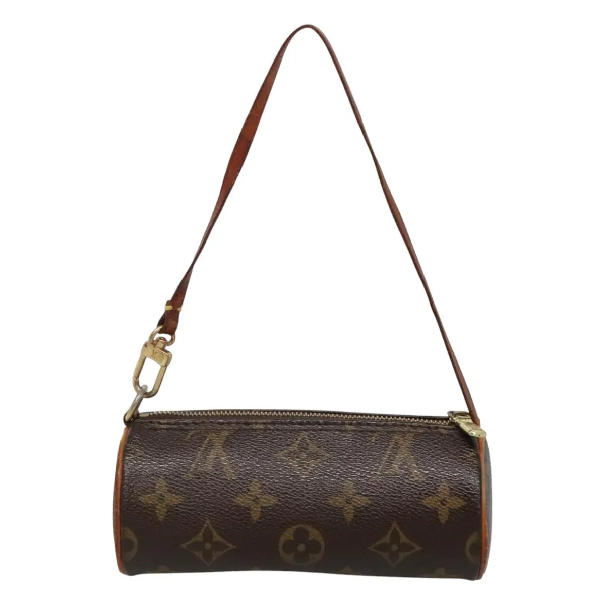 Louis Vuitton Papillon Canvas Clutch Bag (Pre-Owned)