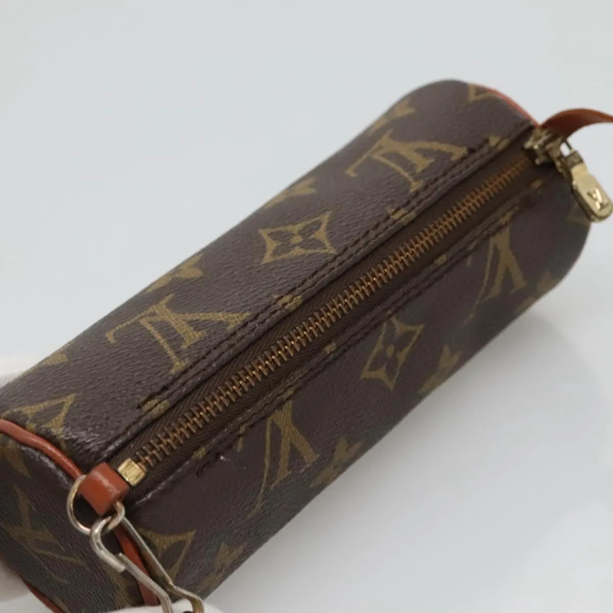 Louis Vuitton Papillon Canvas Clutch Bag (Pre-Owned)