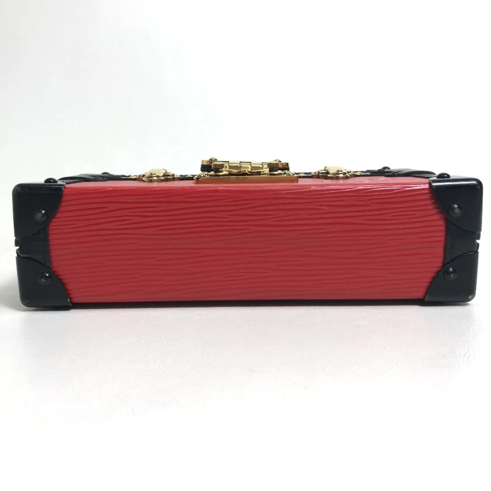 Louis Vuitton Petit Malle Leather Clutch Bag (Pre-Owned)