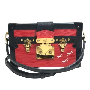 Louis Vuitton Petit Malle Leather Clutch Bag (Pre-Owned)