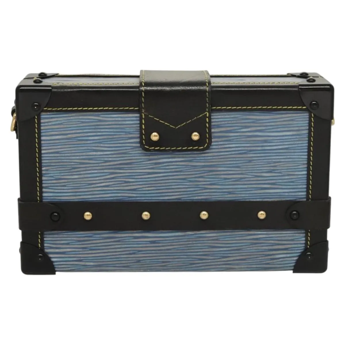 Louis Vuitton Petit Malle Leather Clutch Bag (Pre-Owned)