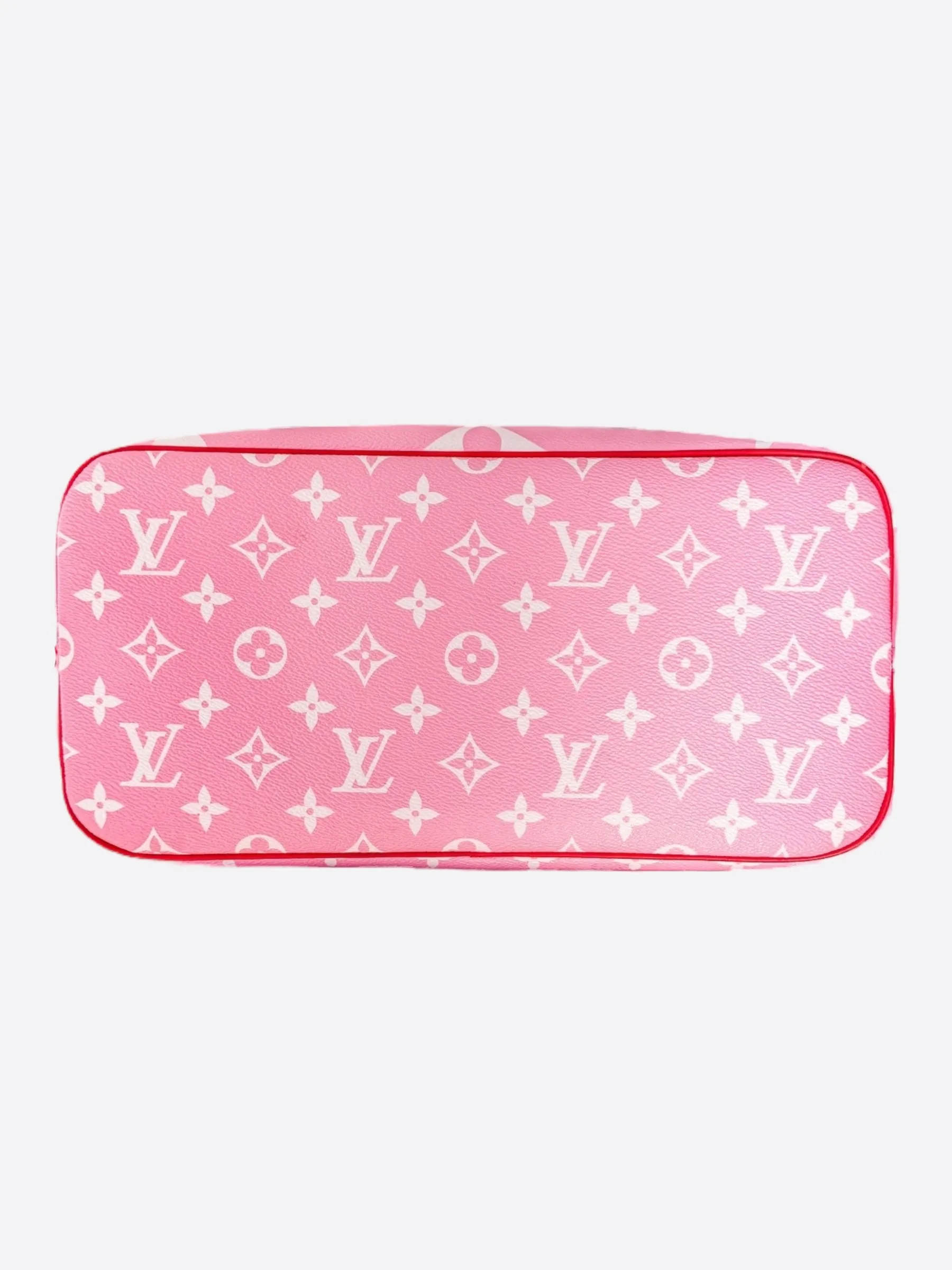 Louis Vuitton Pink & Red Escale Monogram Neverfull MM