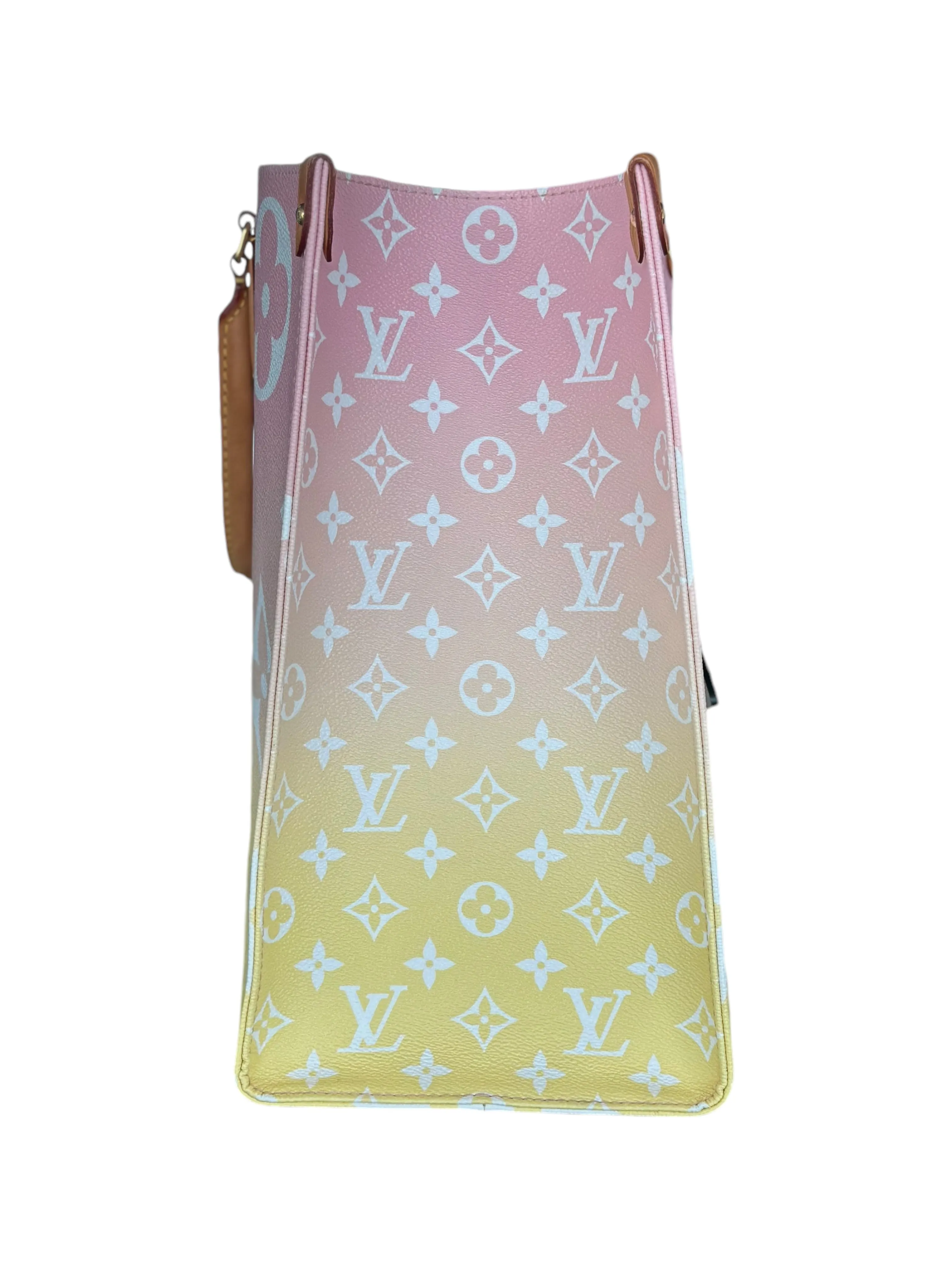 Louis Vuitton Pink & Yellow Monogram By The Pool OnTheGo GM