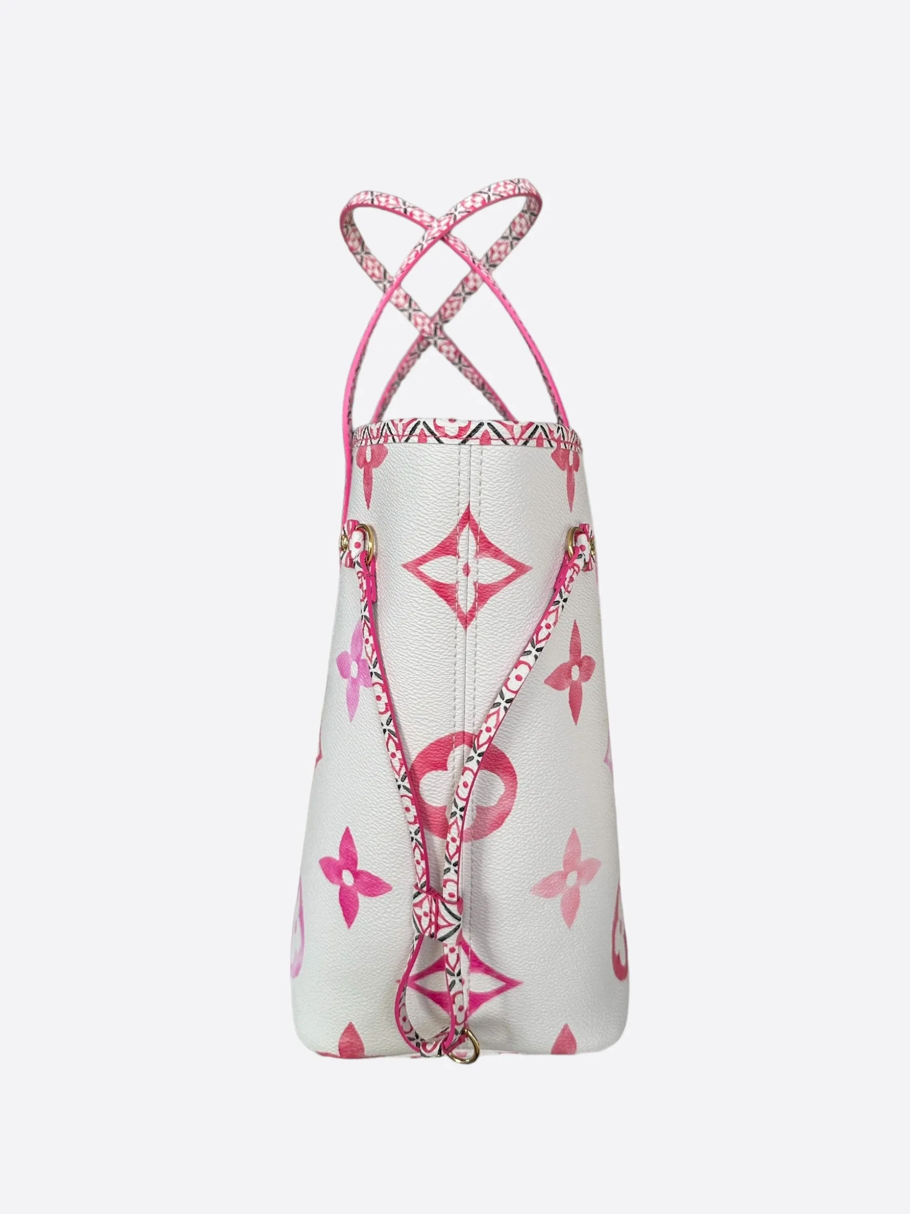 Louis Vuitton Pink By The Pool Monogram Neverfull MM