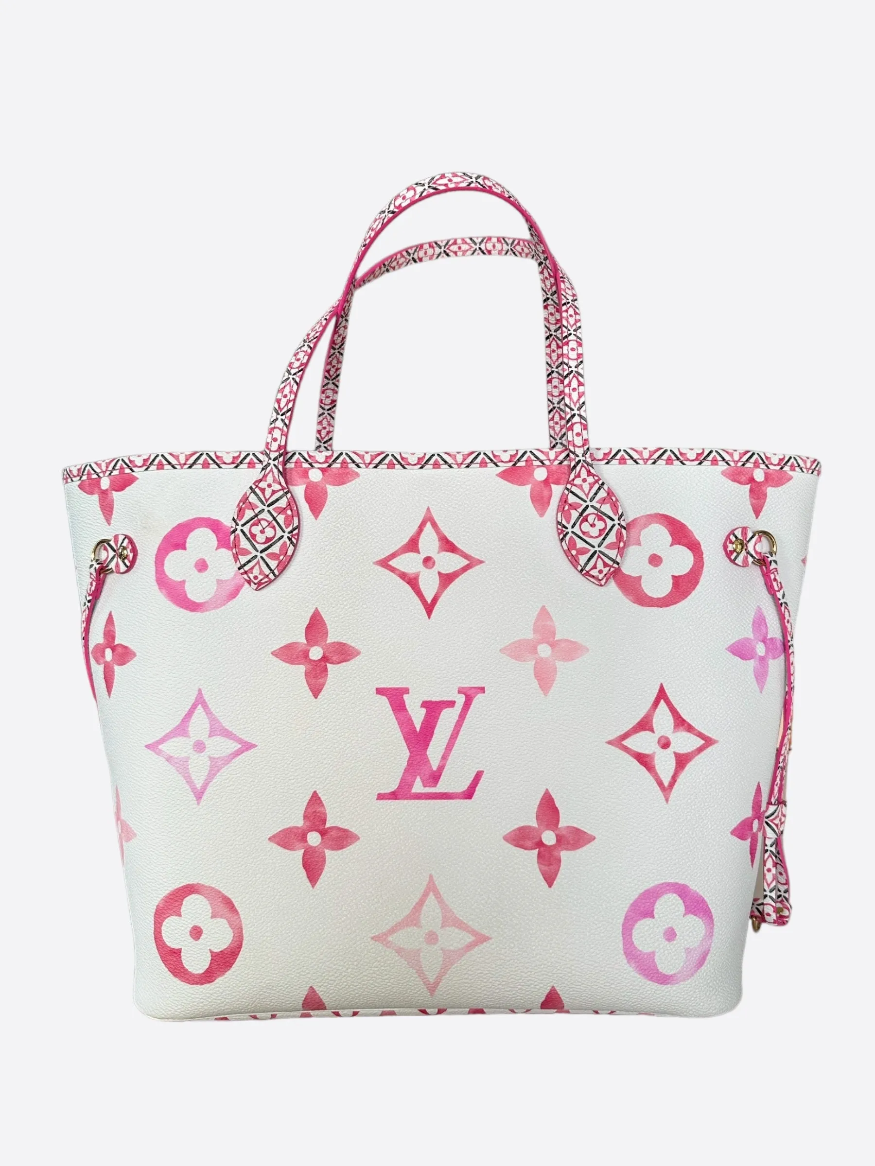 Louis Vuitton Pink By The Pool Monogram Neverfull MM