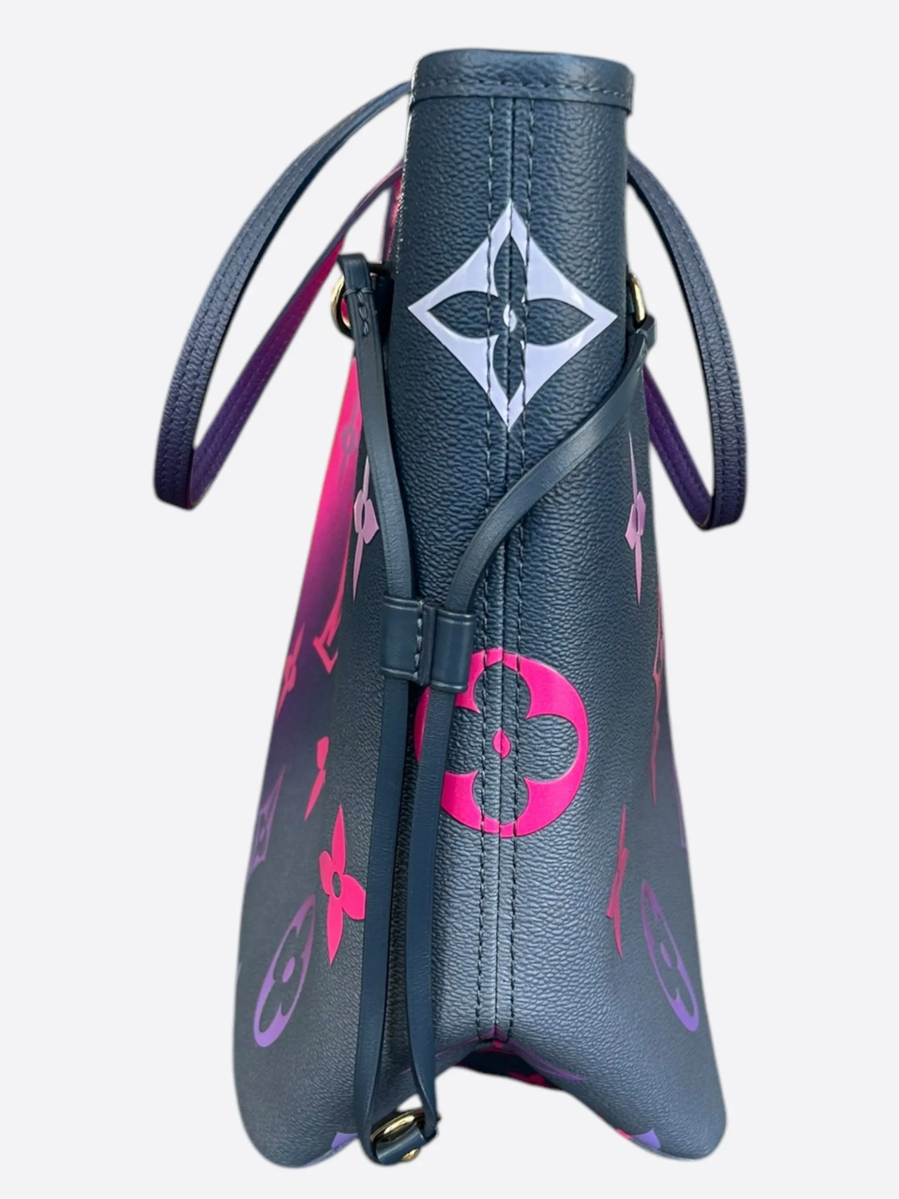 Louis Vuitton Pink Gradient Spring In The City Neverfull MM