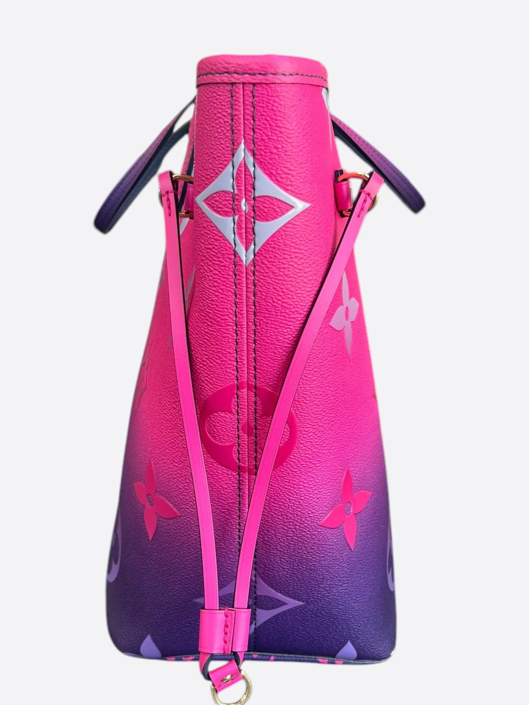 Louis Vuitton Pink Gradient Spring In The City Neverfull MM