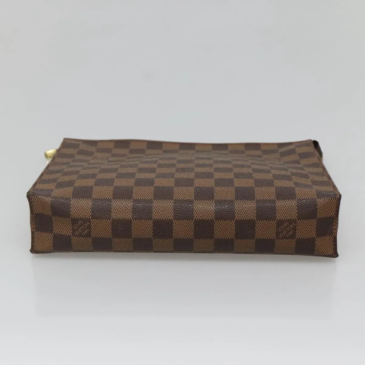 Louis Vuitton Poche Toilette Canvas Clutch Bag (Pre-Owned)
