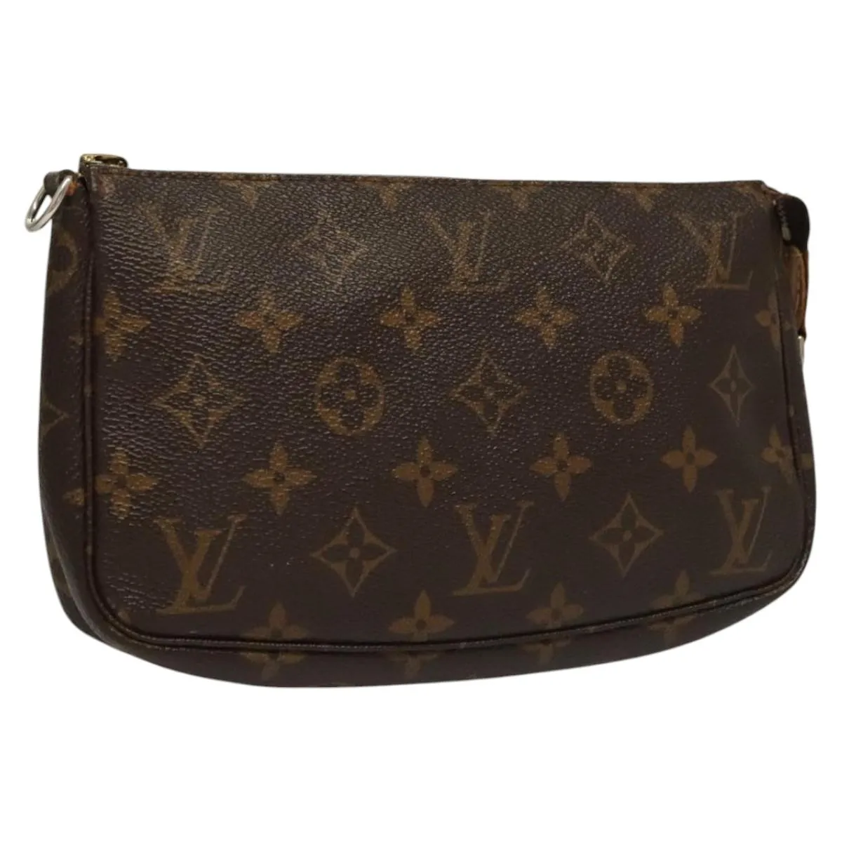 Louis Vuitton Pochette Accessoire Canvas Clutch Bag (Pre-Owned)