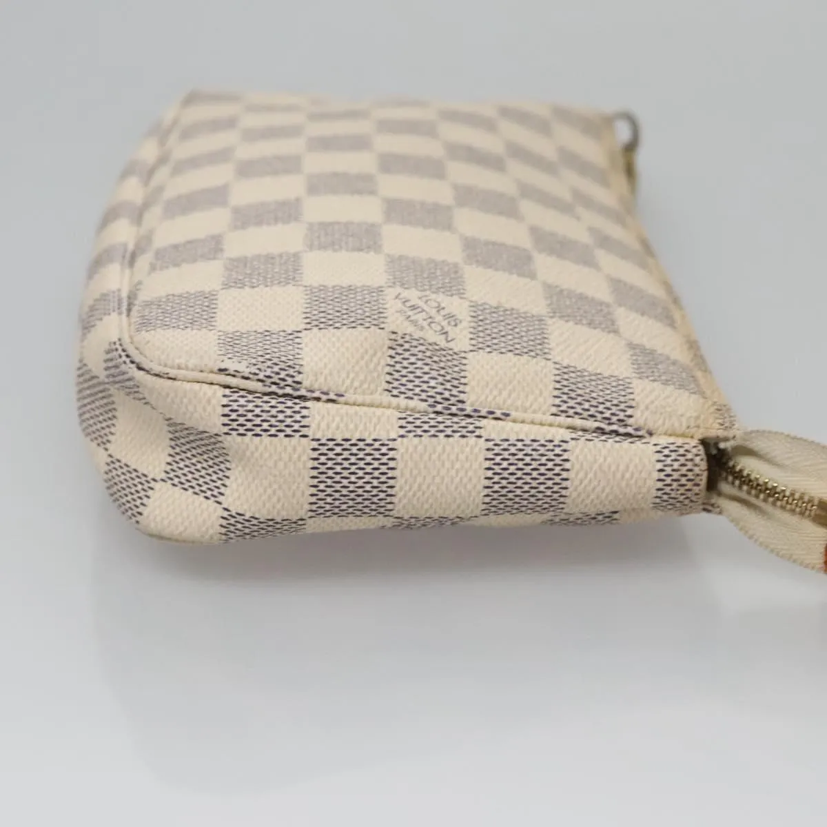 Louis Vuitton Pochette Accessoire Canvas Clutch Bag (Pre-Owned)