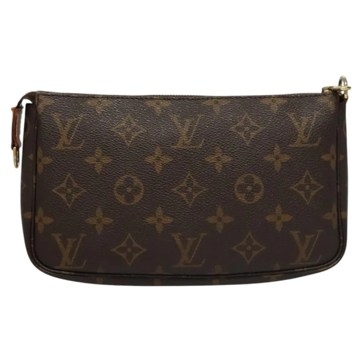 Louis Vuitton Pochette Accessoire Canvas Clutch Bag (Pre-Owned)