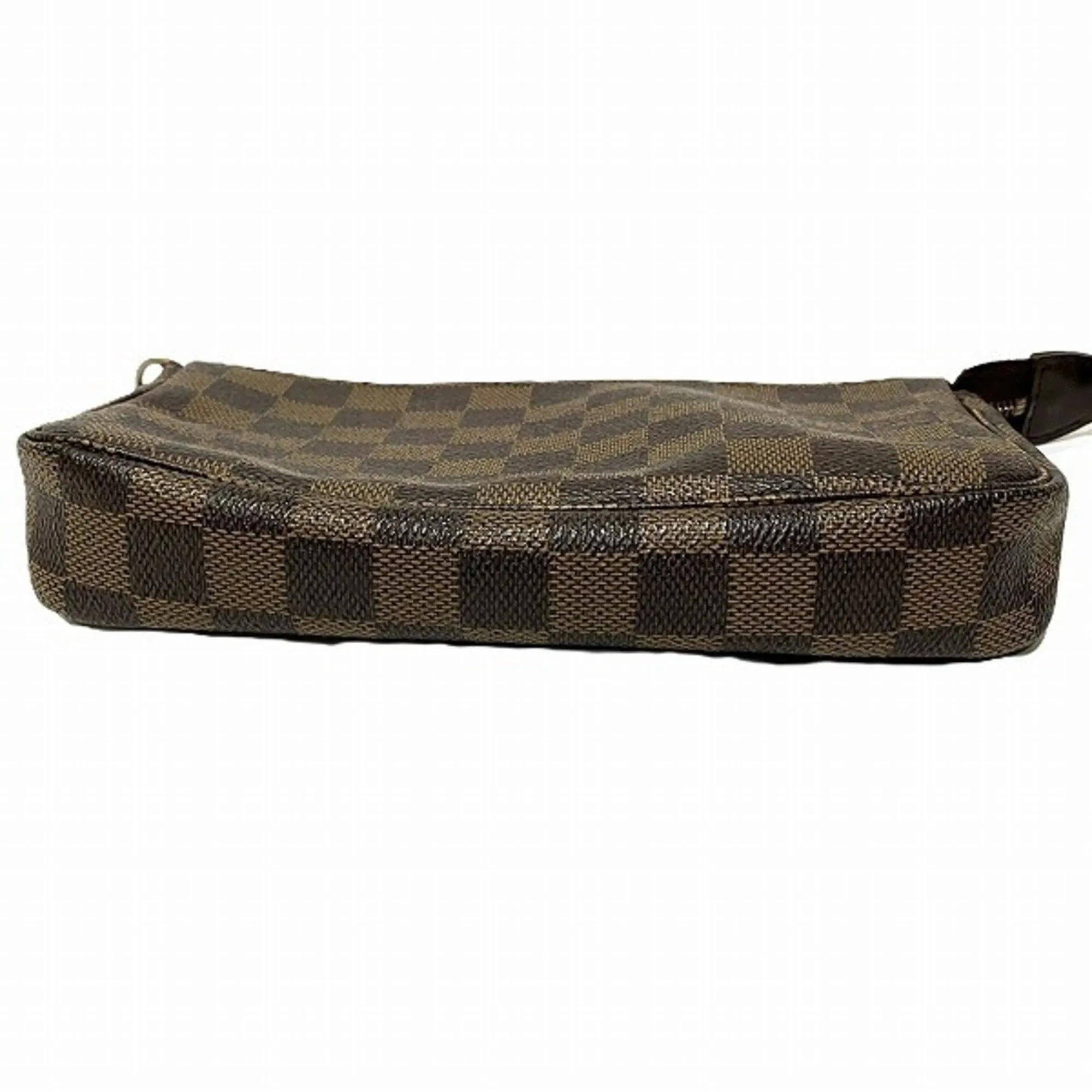 Louis Vuitton Pochette Accessoire Canvas Clutch Bag (Pre-Owned)